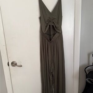 Fashion Nova olive Jumpsuit